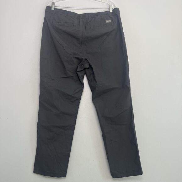 NWT Eddie Bauer Women's Ankle Cargo Pants Hiking Outdoor Sz 14 Gray - Picture 12 of 14